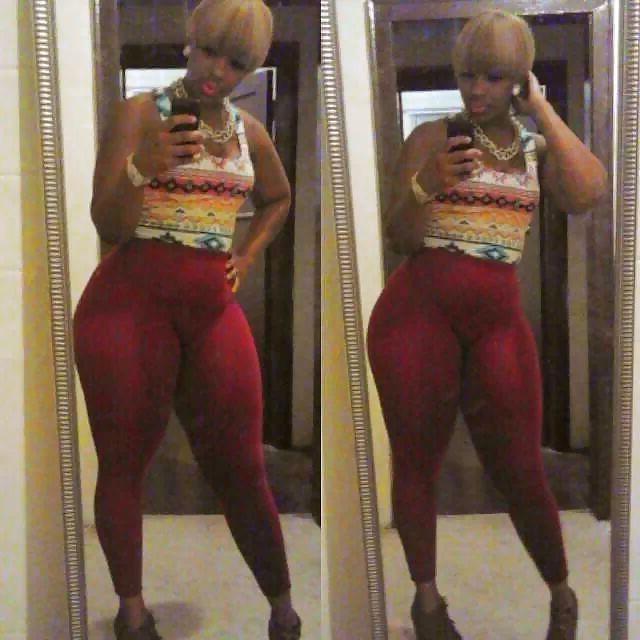 17P Black Camel toe