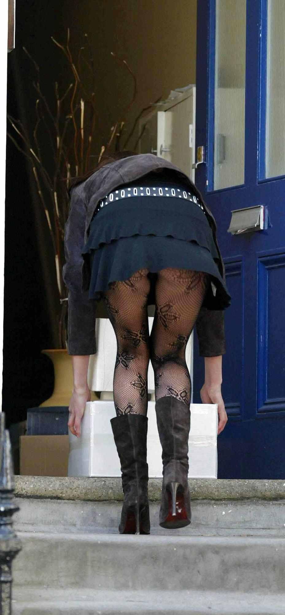 21P Sluts of the streets...Street Voyeur....Sexy Nylon 