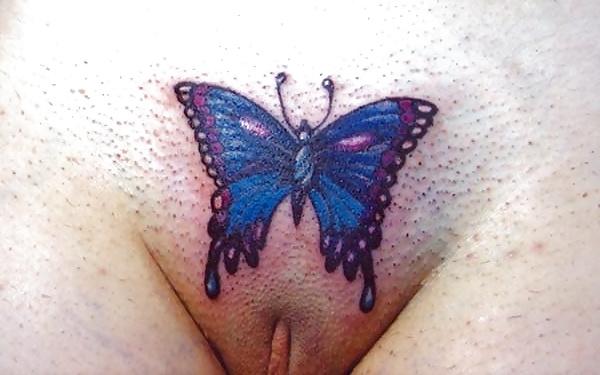 16P Pussy tattoo