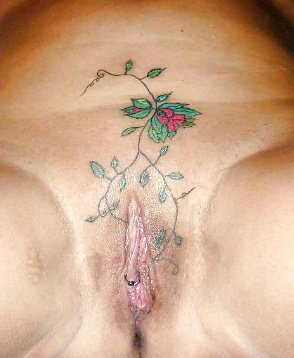 16P Pussy tattoo
