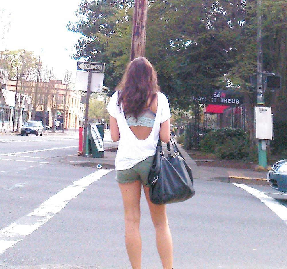 18P Voyeur Pics 12 - Nice Street Ass