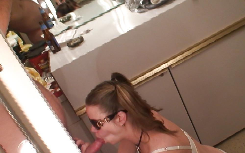 25P Hottie wife BJ in Pigtails