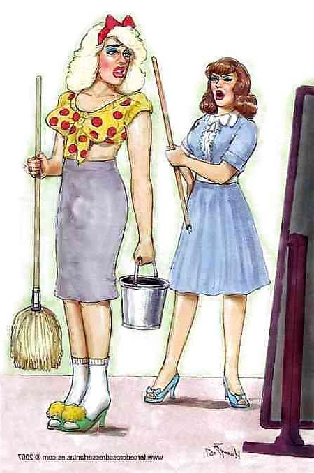 25P More sissy toons and captions