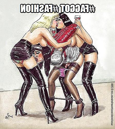 25P More sissy toons and captions