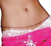 5P Belly chain ,it will set your man on fire