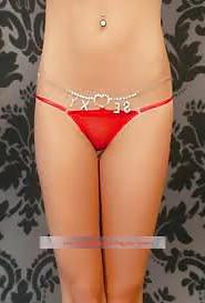 5P Belly chain ,it will set your man on fire