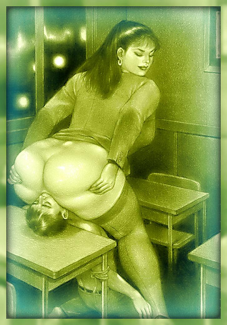 25P Drawing fat dominatrix 03