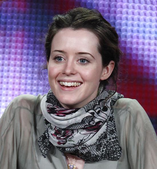 25P Let's Jerk Off Over ... Claire Foy 