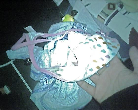 25P Delightful panties and bras of my best friend's girl!