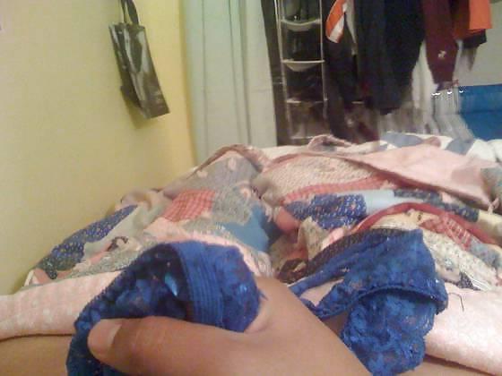 25P Delightful panties and bras of my best friend's girl!