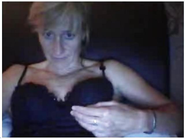 23P Horny MILF Plays with Tits and Pussy for Us on Cam