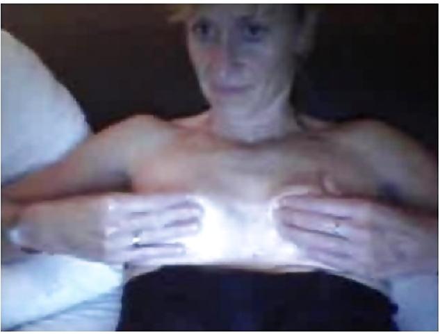 23P Horny MILF Plays with Tits and Pussy for Us on Cam