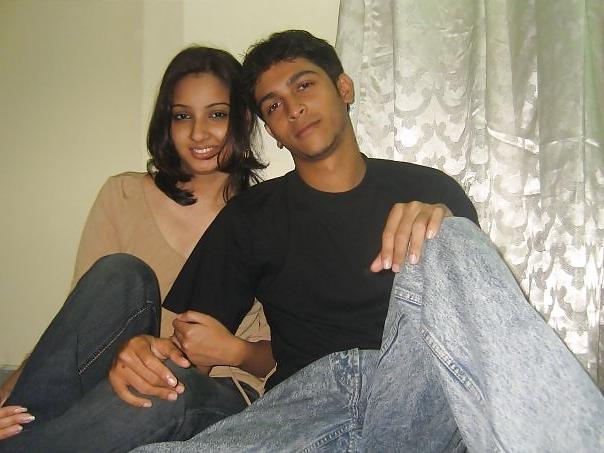 25P Desi Young Couple