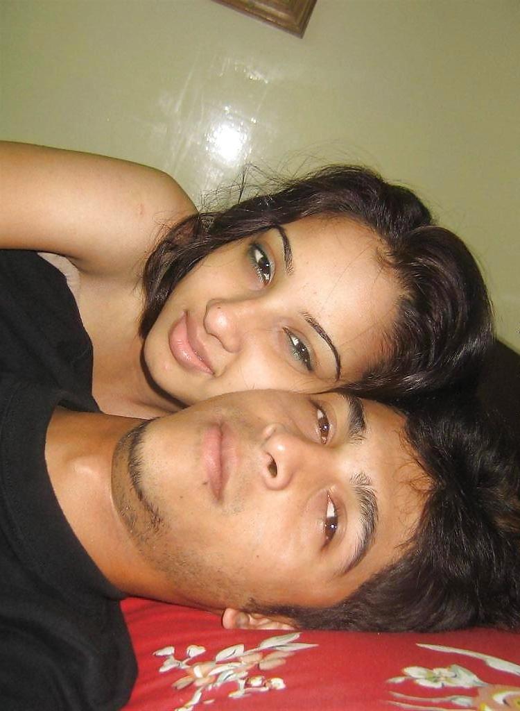 25P Desi Young Couple