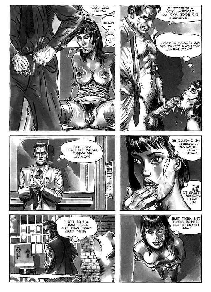 15P Some pics blackNwhite  Comics porn story #1