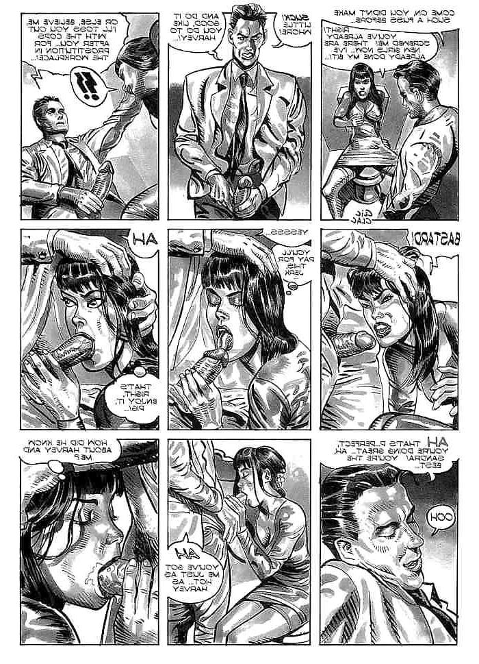15P Some pics blackNwhite  Comics porn story #1