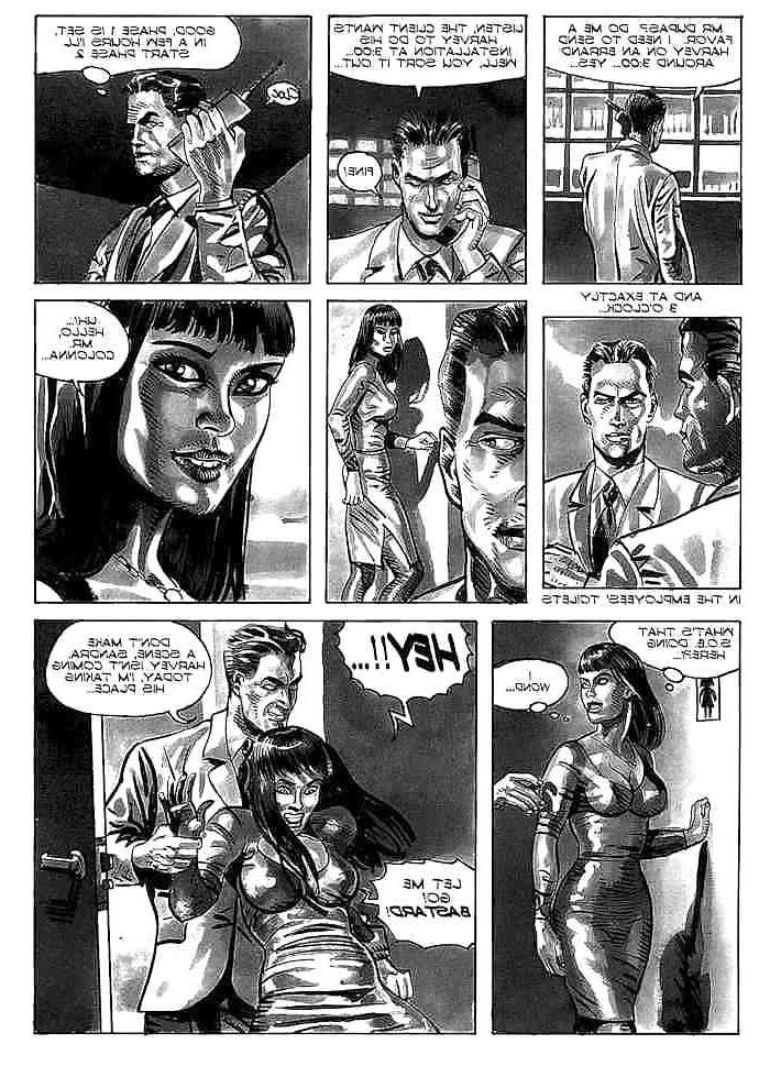 15P Some pics blackNwhite  Comics porn story #1