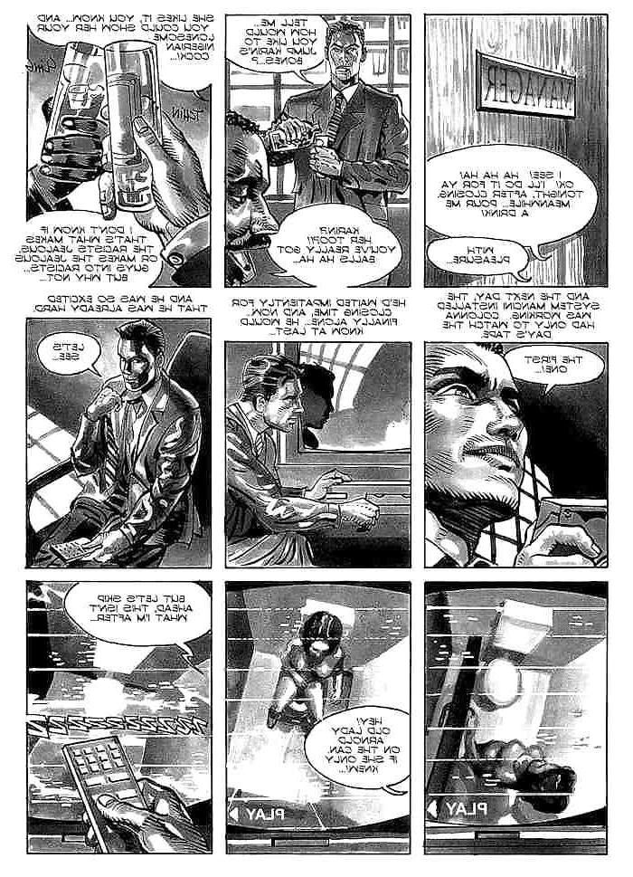 15P Some pics blackNwhite  Comics porn story #1