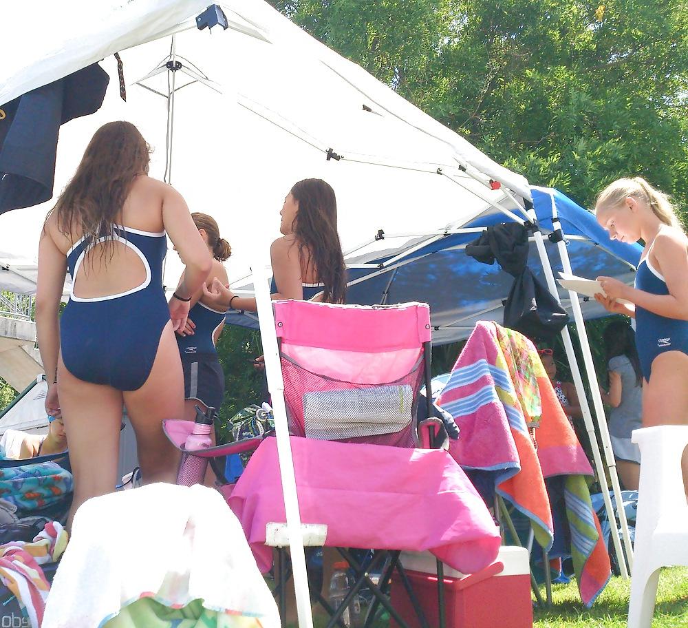 16P Nice Asses at the Swimming Pool Again. :D