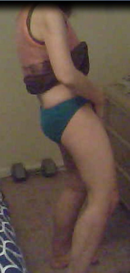 9P My unaware wife in her underwear
