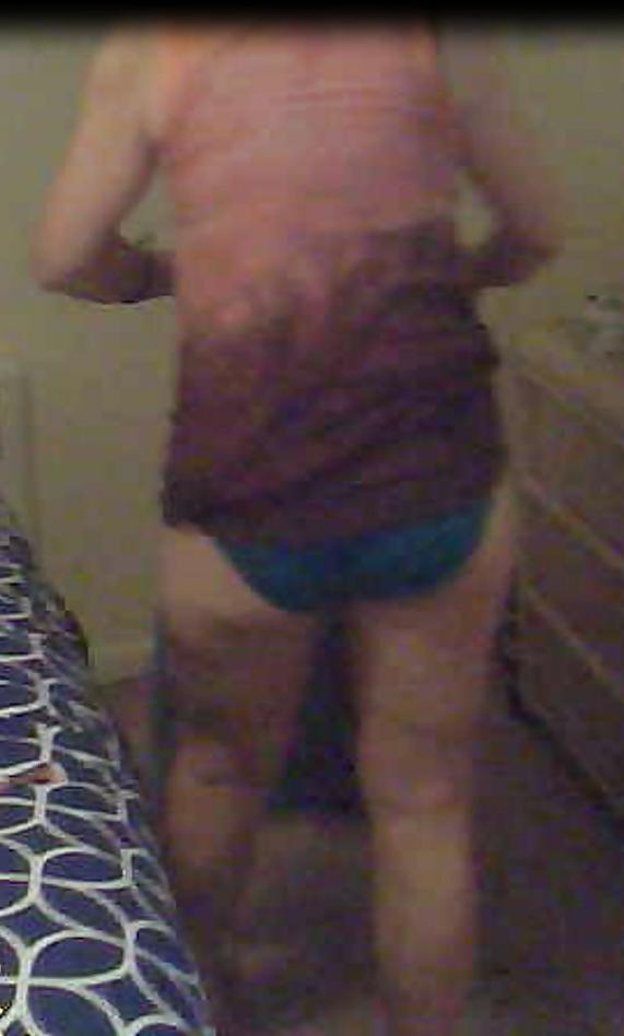 9P My unaware wife in her underwear
