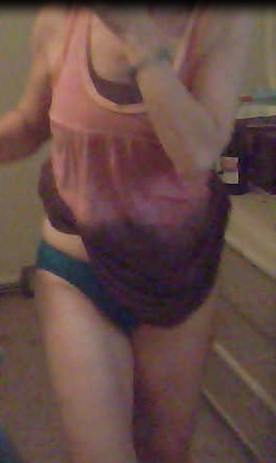 9P My unaware wife in her underwear