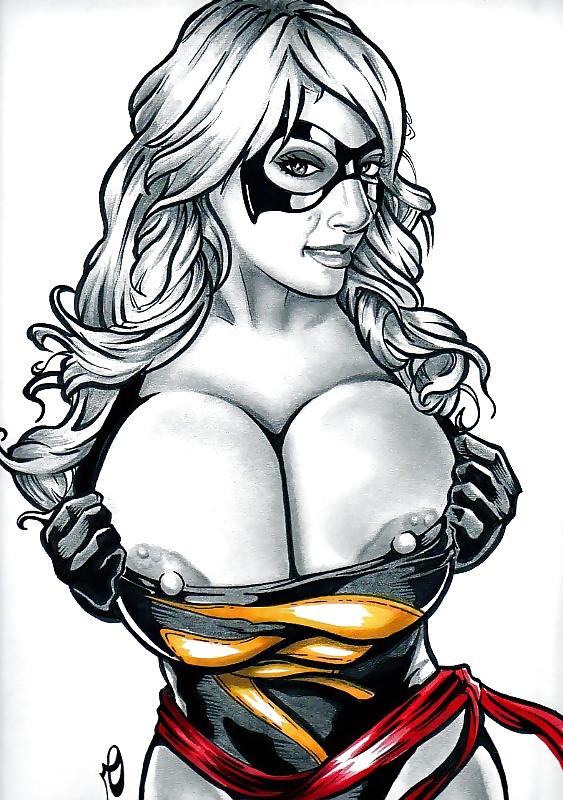 25P Marvel Comics Girls 