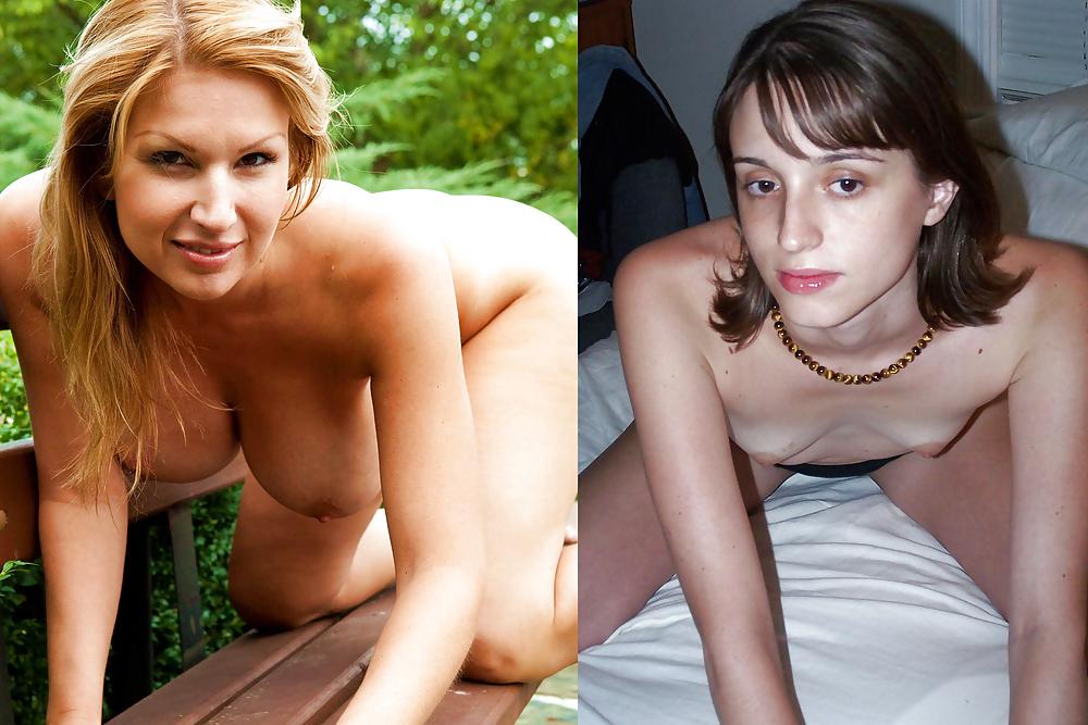 16P Big and small tits