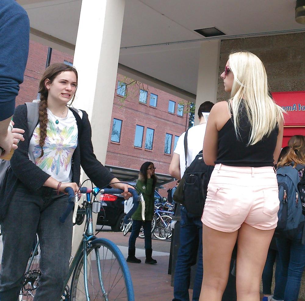 18P Various voyeur in a mall and outside..