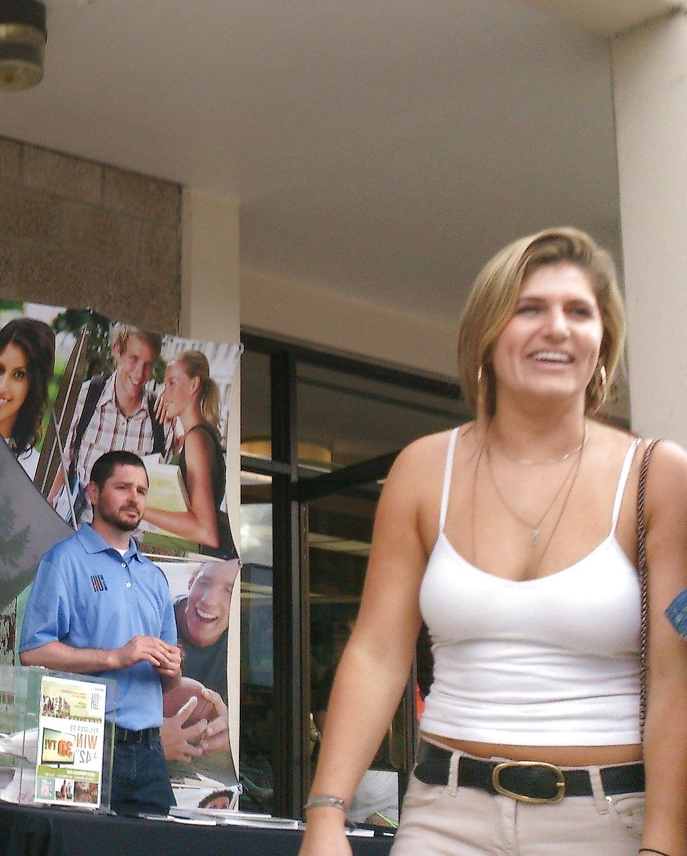 18P Various voyeur in a mall and outside..