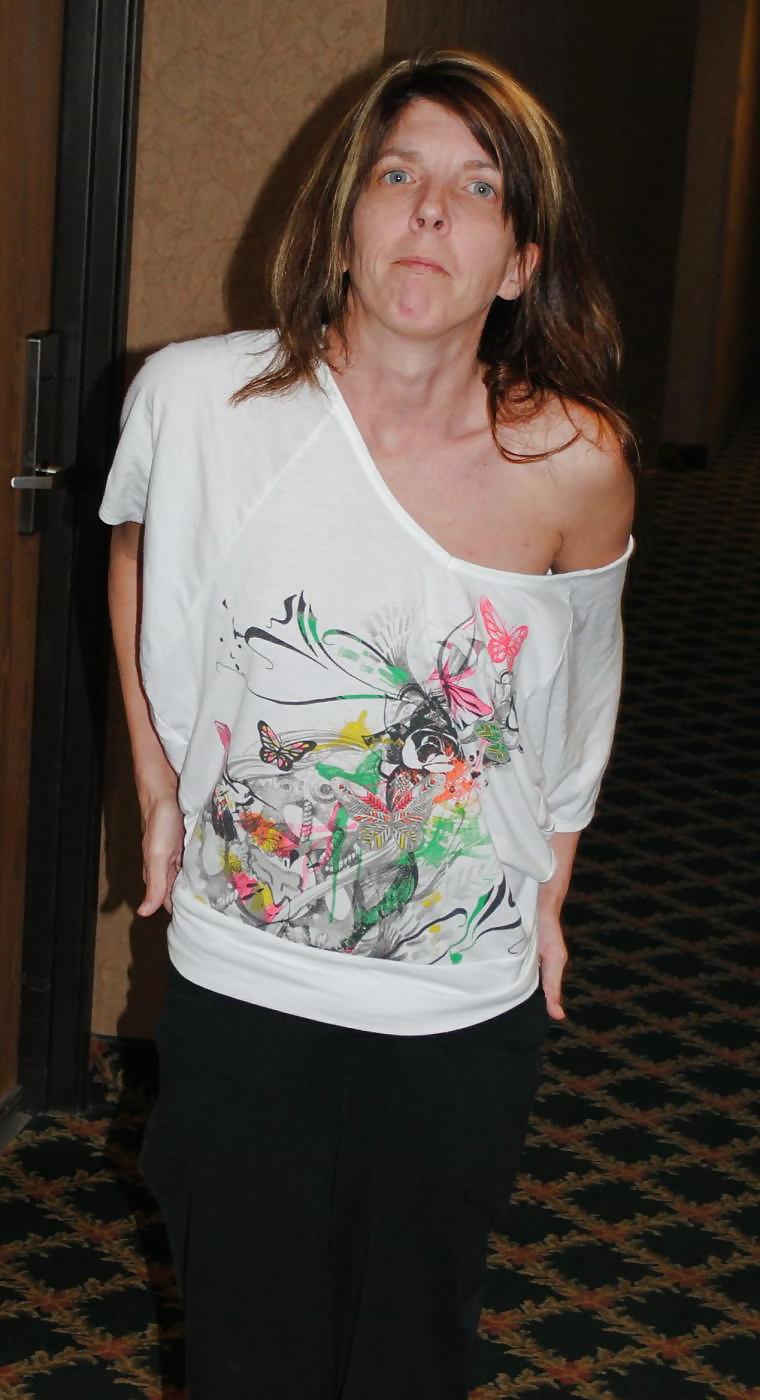 13P Tiny Tits And Hard Nipples In Hotel hallway