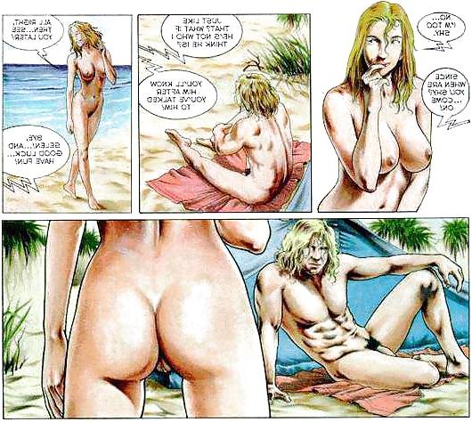 15P FRENCH-ON THE BEACH
