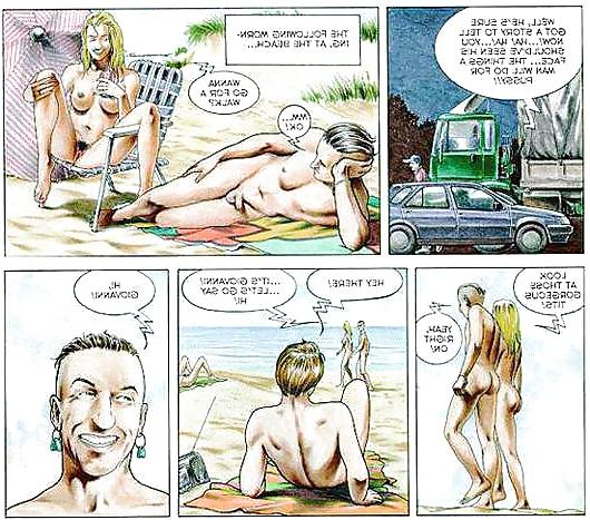 15P FRENCH-ON THE BEACH