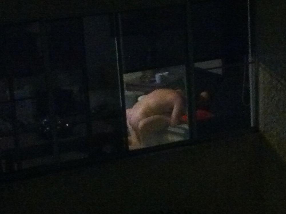 13P Spy neighbors having sex vecinos espia