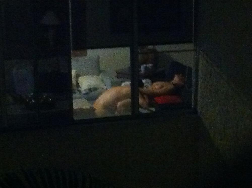 13P Spy neighbors having sex vecinos espia