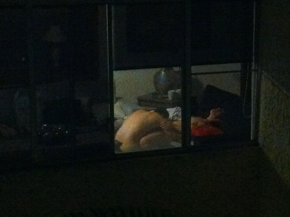 13P Spy neighbors having sex vecinos espia
