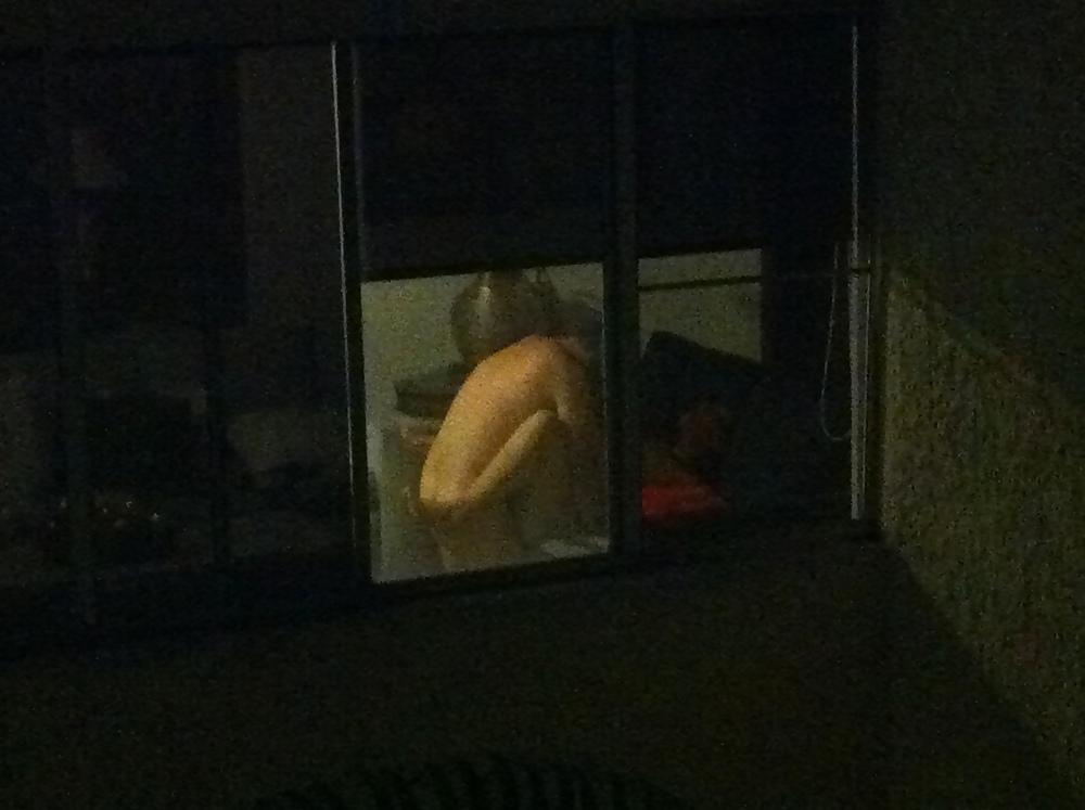 13P Spy neighbors having sex vecinos espia
