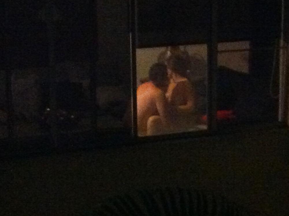 13P Spy neighbors having sex vecinos espia