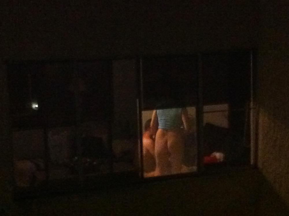 13P Spy neighbors having sex vecinos espia