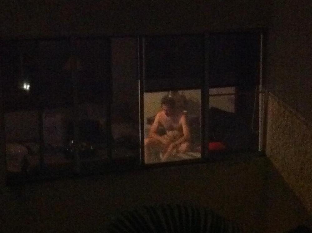 13P Spy neighbors having sex vecinos espia