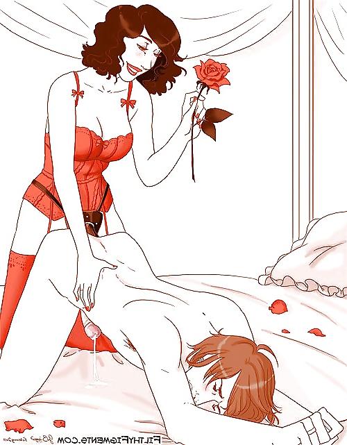15P Gurly Sissy Toons and Drawings