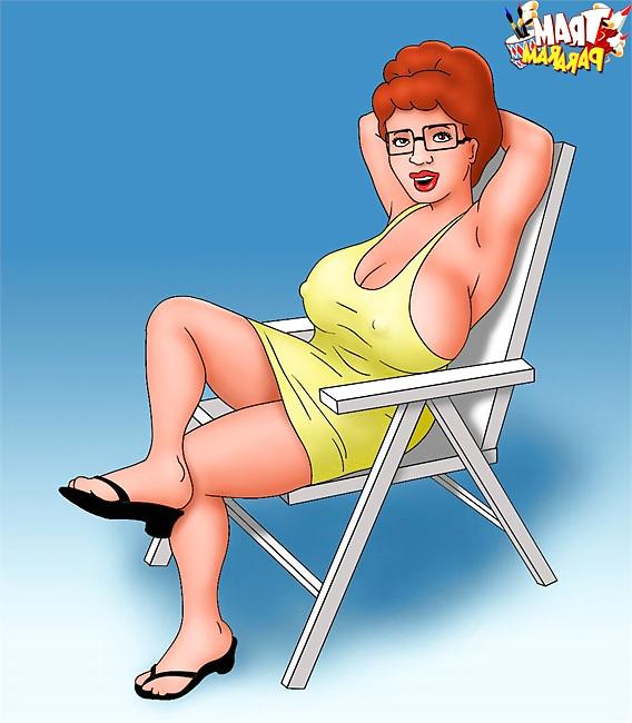 15P 13 - Cartoon MILFs show off their talents