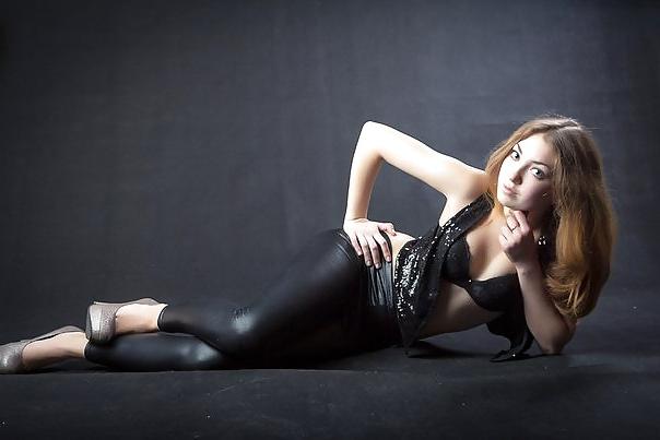 25P Leggings spandex lycra latex 54