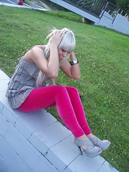 25P Leggings spandex lycra latex 54