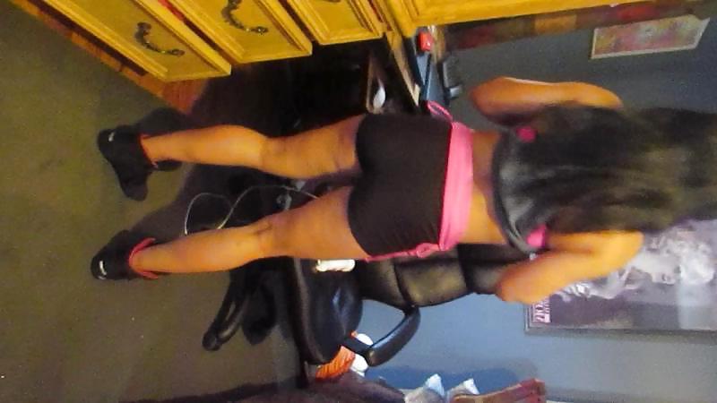 21P Teen Masturbating in Lycra Shorts