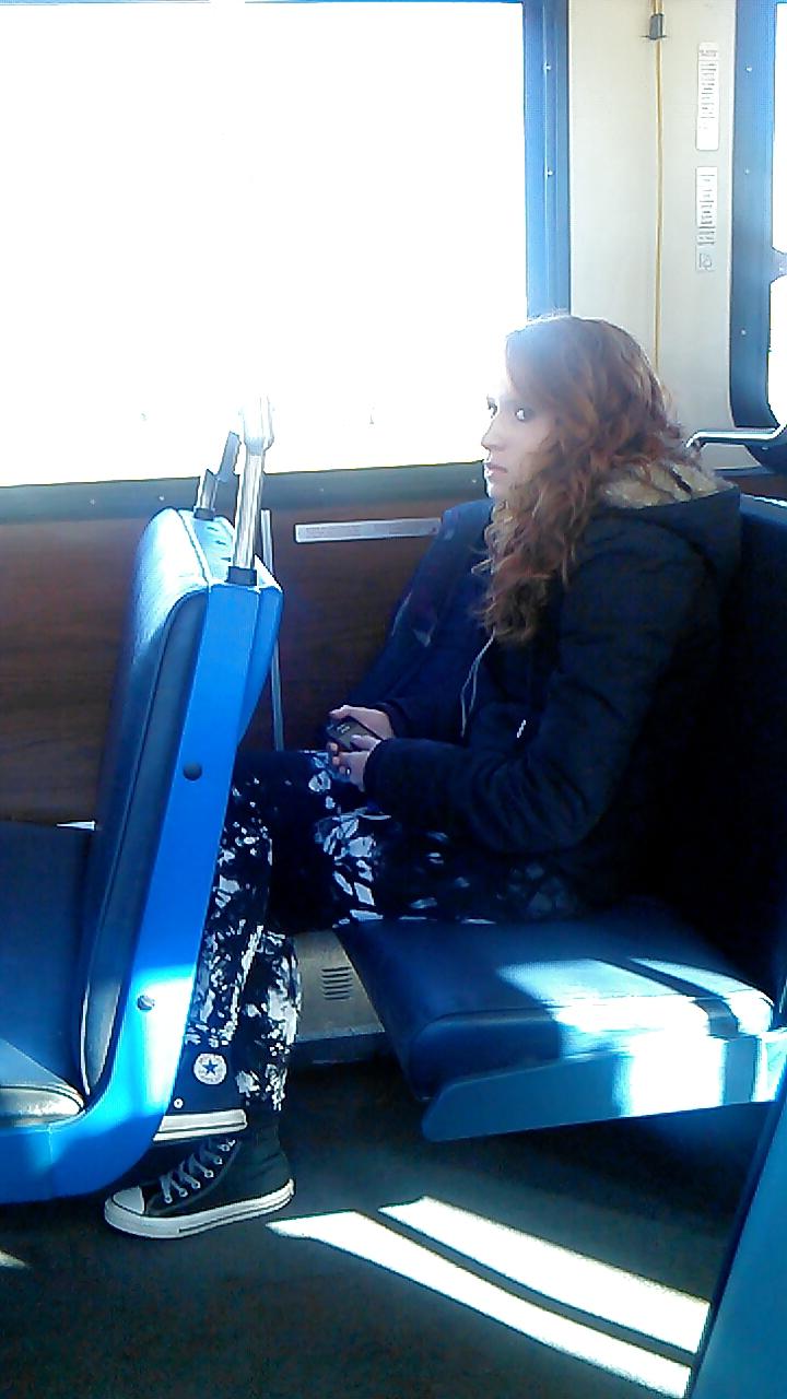 25P Voyeur - lovely ladies of public transit
