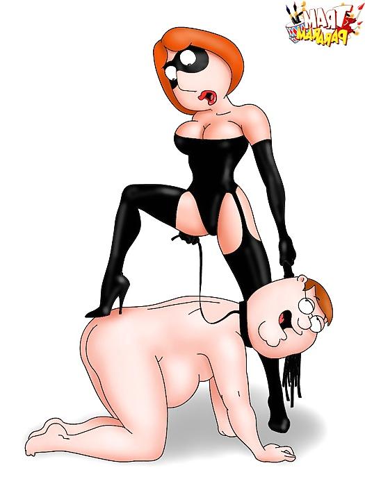 15P 12 - Fat ass cartoon bitches do various porn