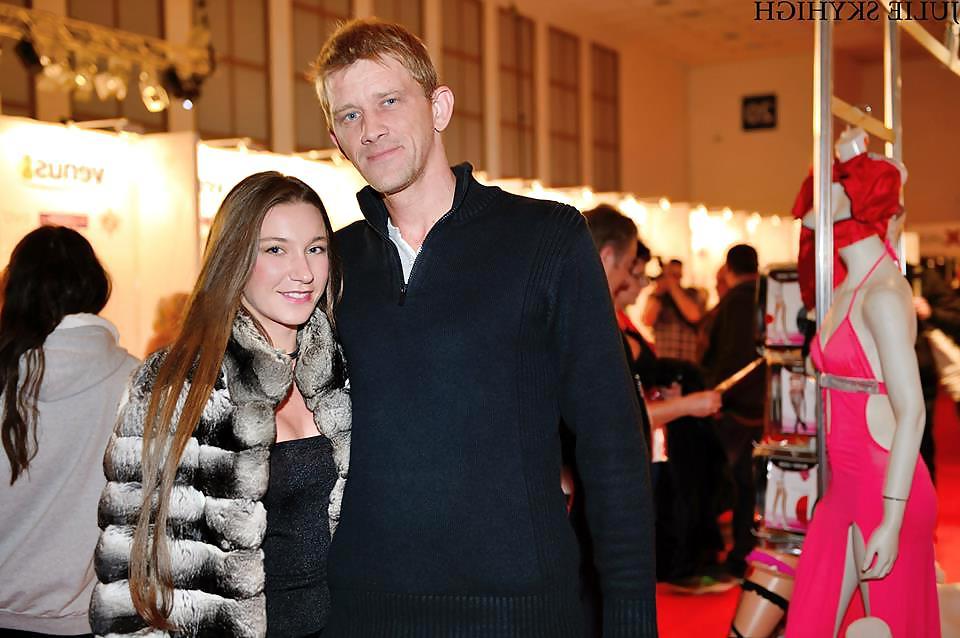 7P Julie skyhigh & little caprice at venus show in berlin
