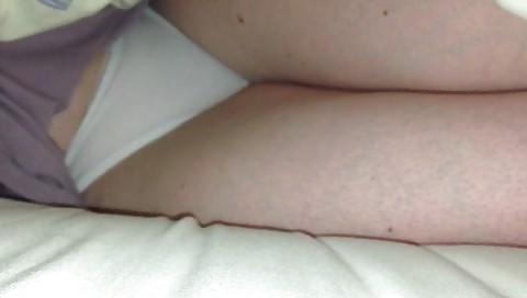 9P Wife with withe pantie and pad. hidden cam pics