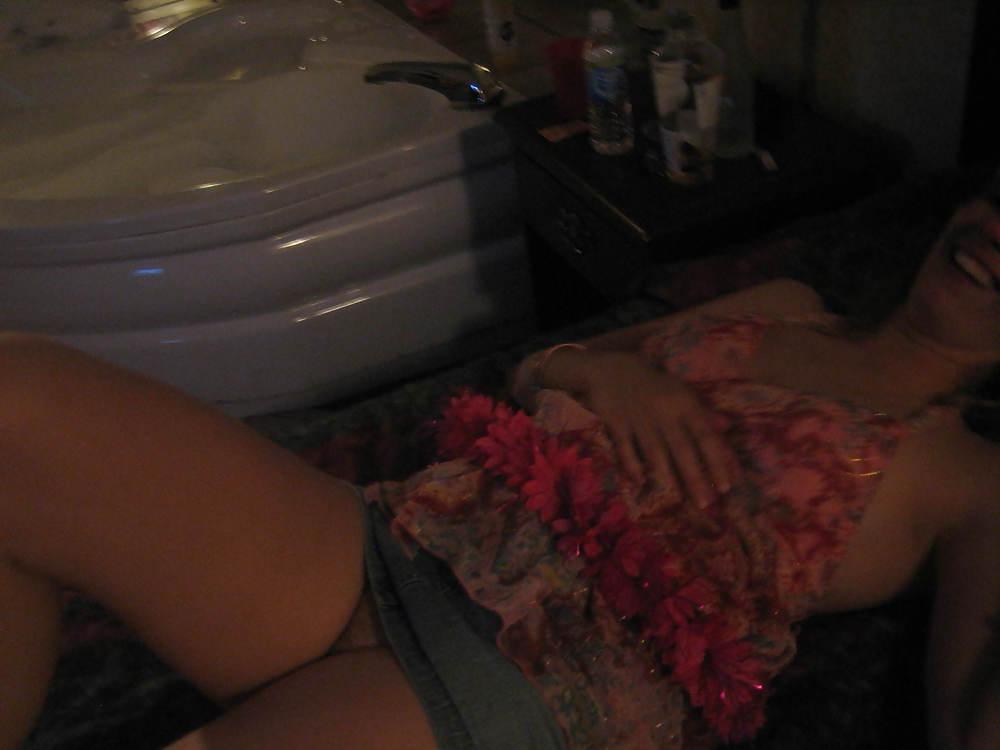 25P Sally charlotte Hotel Threesome